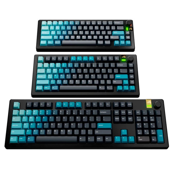 Zdjęcie produktu: Glorious GPBT Gradient Keycaps, ANSI Layout (US), PBT, Dye-Sub, Celestial Ice