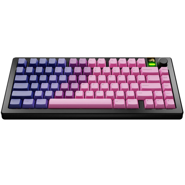 Zdjęcie produktu: Glorious GPBT Gradient Keycaps, ANSI Layout (US), PBT, Dye-Sub, Nebula