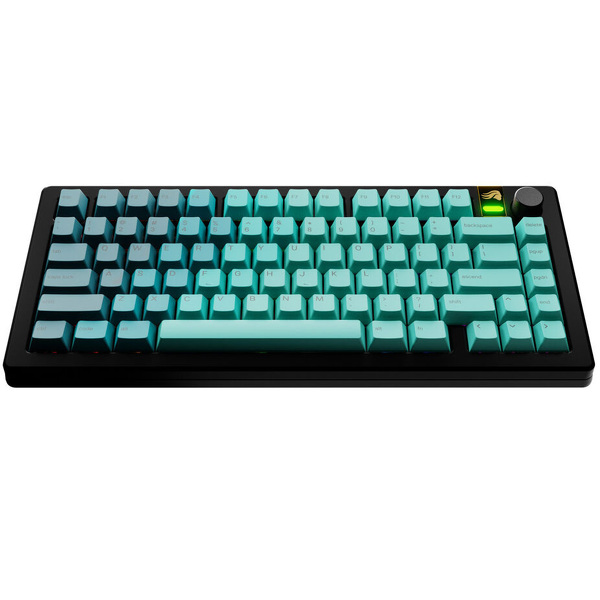 Zdjęcie produktu: Glorious GPBT Gradient Keycaps, ANSI Layout (US), PBT, Dye-Sub, Rainforest