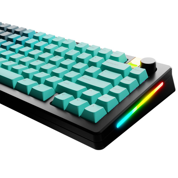 Zdjęcie produktu: Glorious GPBT Gradient Keycaps, ANSI Layout (US), PBT, Dye-Sub, Rainforest