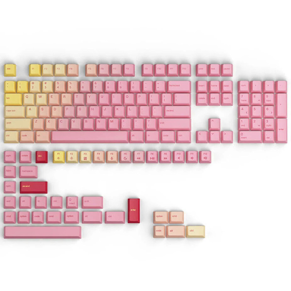 Zdjęcie produktu: Glorious GPBT Keycaps Pink Grapefruit, Forge (US Layout)