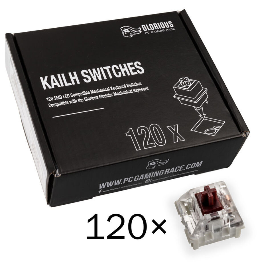 Glorious Kailh Speed Copper Switche (120 sztuk)