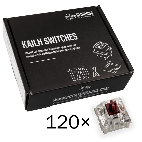 Zdjęcie produktu: Glorious Kailh Speed Copper Switche (120 sztuk)