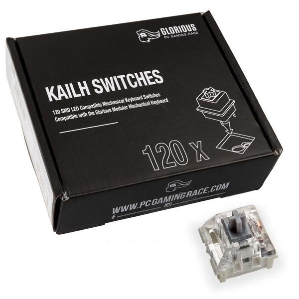 Zdjęcie produktu: Glorious Kailh Speed Silver Switche (120 sztuk)
