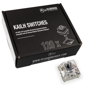 Miniatura produktu: Glorious Kailh Speed Silver Switche (120 sztuk) Miniatura produktu: Glorious Kailh Speed Silver Switche (120 sztuk)