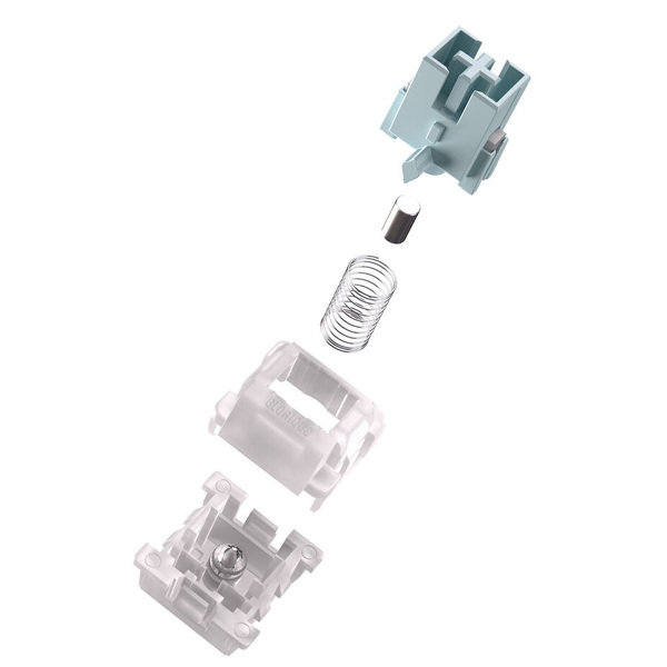 Zdjęcie produktu: Glorious Lynx HE Silent Switche, Efekt Halla, linear, MX-Stem, 40g, nasmarowane, 36 sztuk