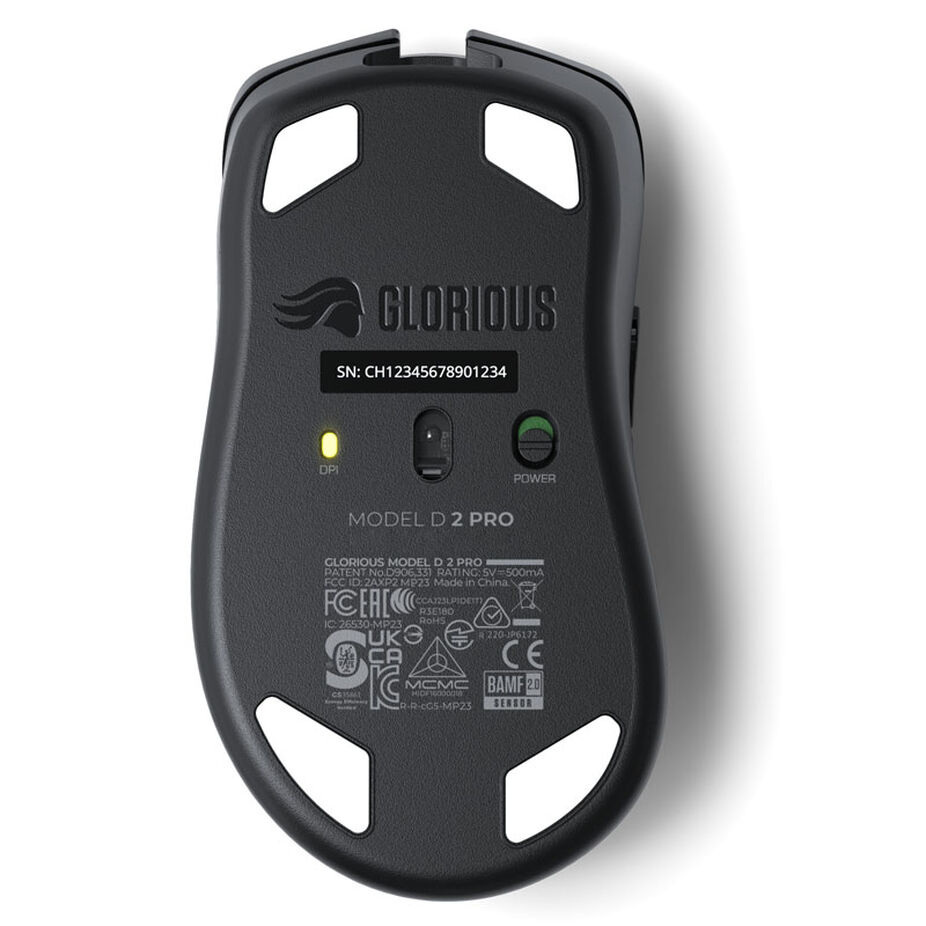 Glorious Model D 2 PRO Wireless, 1K Polling Black