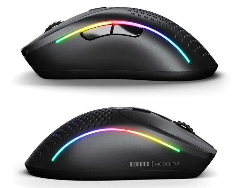 Zdjęcie produktu: Glorious Model D 2 Wireless mysz gamingowa Black Zdjęcie produktu: Glorious Model D 2 Wireless mysz gamingowa Black