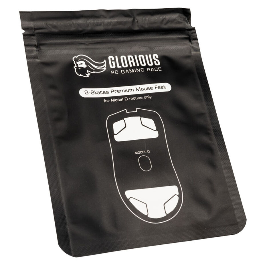 Glorious Model D G-Skates, 1 Set White