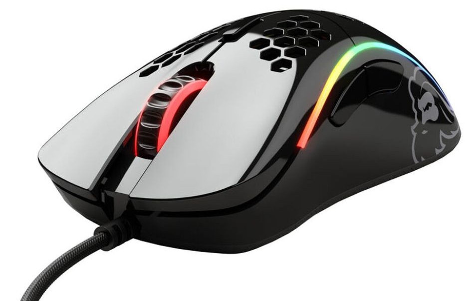 Glorious Model D mysz gamingowa Black, glossy