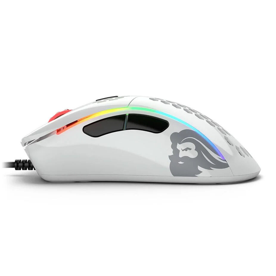 Glorious Model D- mysz gamingowa White, glossy