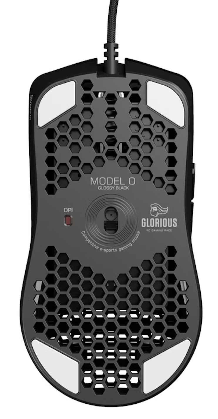 Glorious Model O mysz gamingowa Black, glossy