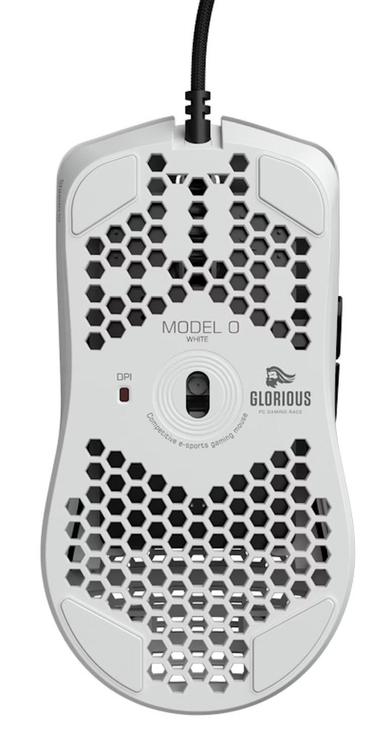 Glorious Model O mysz gamingowa White, matt