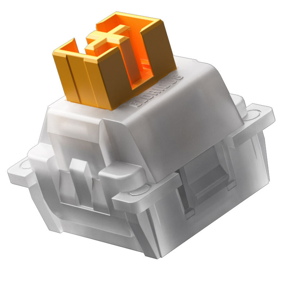 Glorious Panda HE Silent Switche, Efekt Halla, taktylny