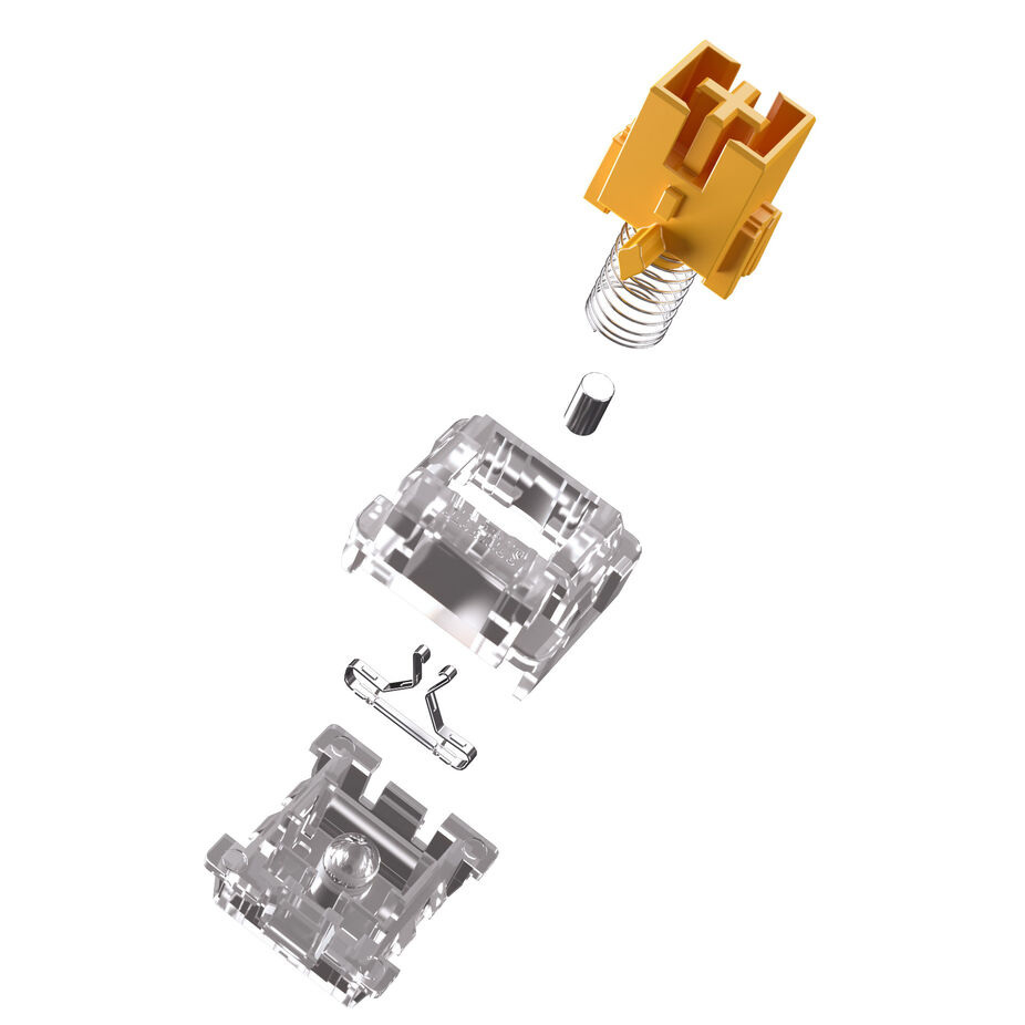 Glorious Panda HE Standard Switche, Efekt Halla, taktylny