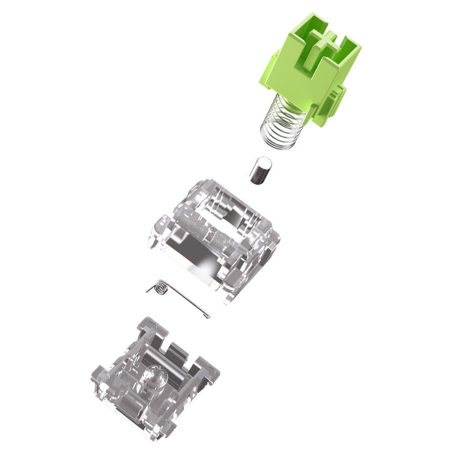 Glorious Raptor HE Standard Switch, Efekt Halla, clicky