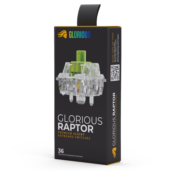 Zdjęcie produktu: Glorious Raptor Standard Switch, mechaniczny, 5-pinowy