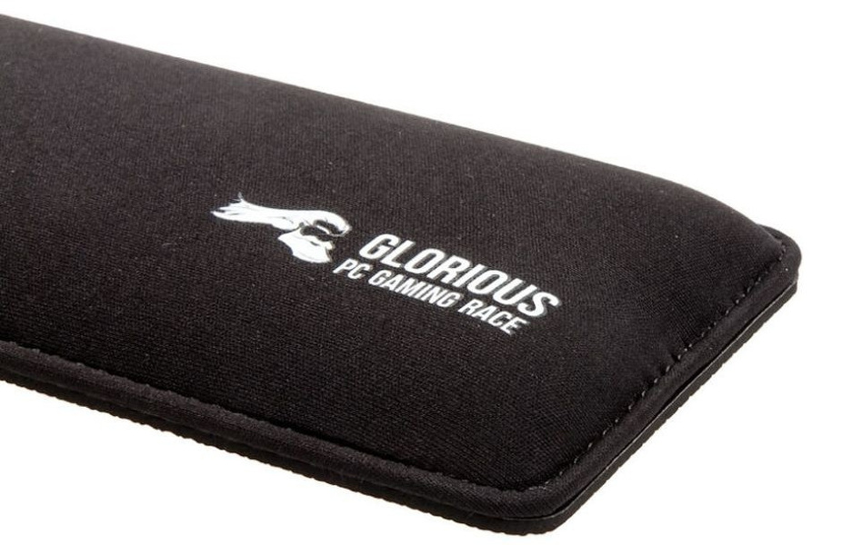 Zdjęcie produktu: Glorious Podkładka pod nadgarstki Slim, Full Size Black Zdjęcie produktu: Glorious Podkładka pod nadgarstki Slim, Full Size Black