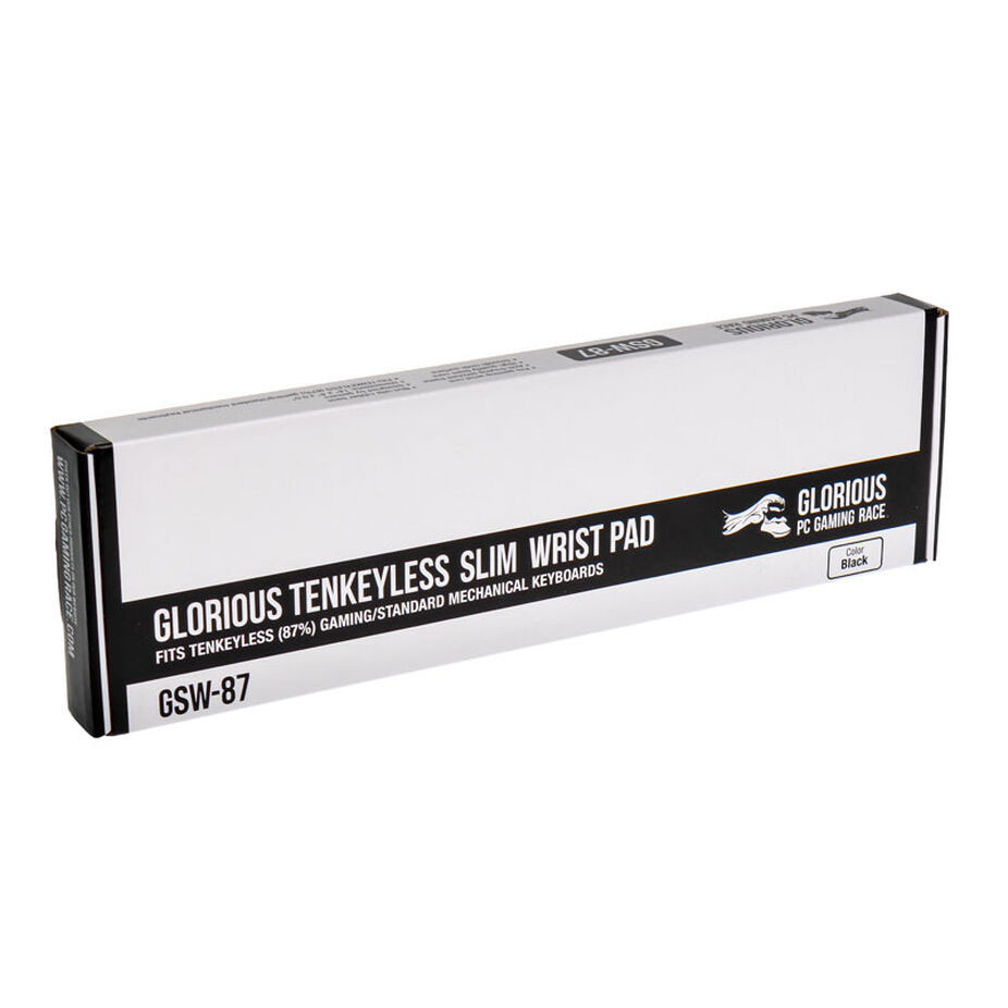 Glorious Podkładka pod nadgarstki Slim, TKL Black