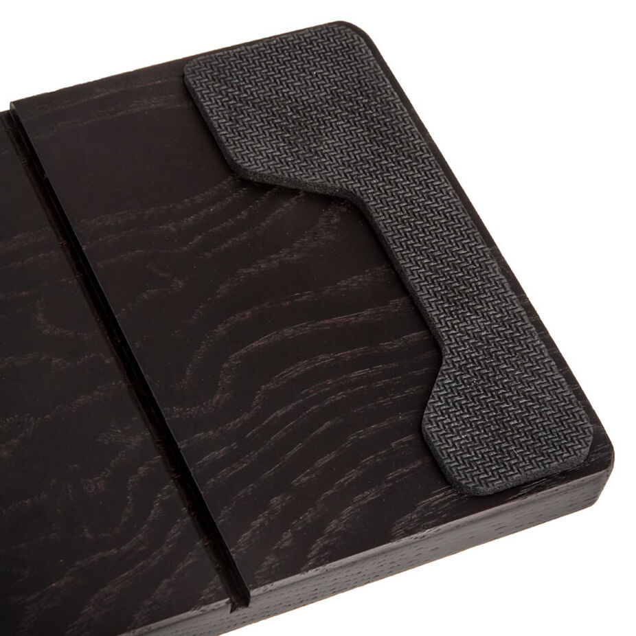 Podpórka pod nadgarstek Glorious Mouse, drewno, czarny brąz