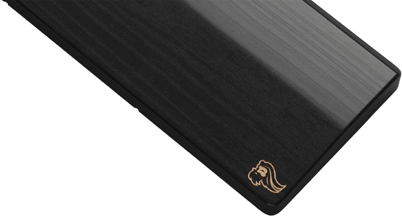 Glorious Podkładka pod nadgarstki, drewno TKL czarno-brązowe