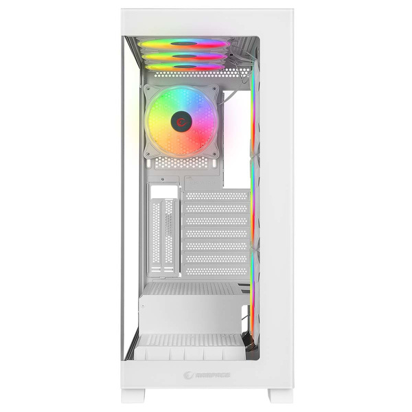 Zdjęcie produktu: Obudowa do komputera Rampage Hydra V3 Obudowa PC 4x120mm wentylator RGB biała