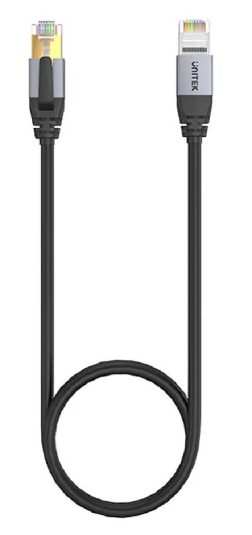 Patch Cable Kat.8 (S/FTP) Unitek 10m czarny