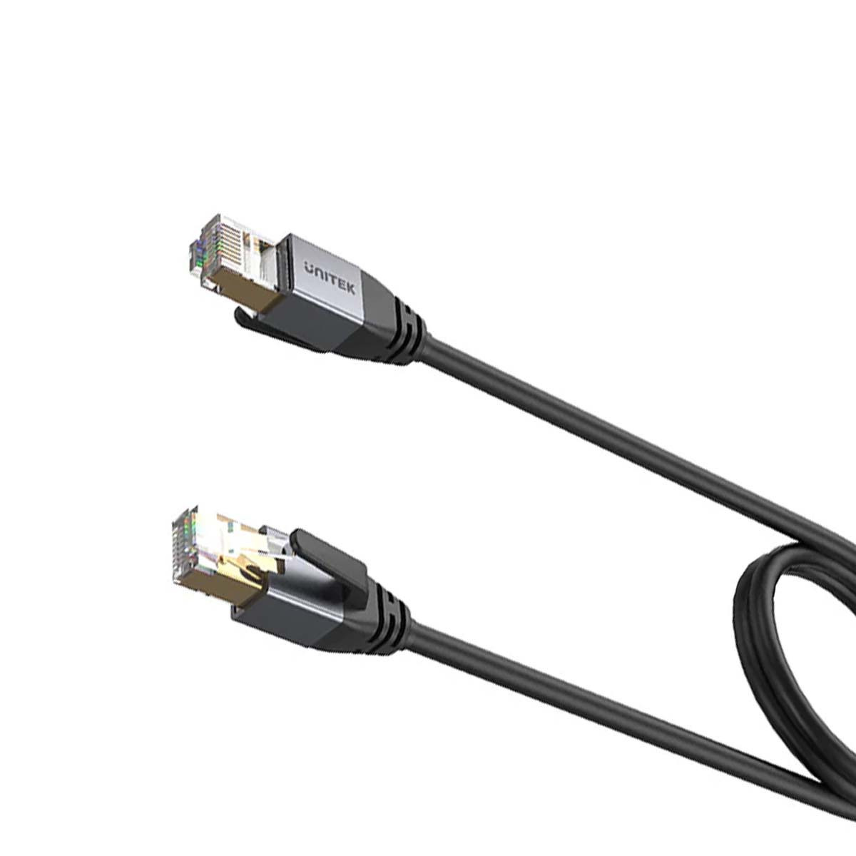 Patch Cable Kat.8 (S/FTP) Unitek 10m czarny