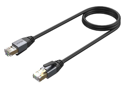 Miniatura produktu: Patch Cable Kat.8 (S/FTP) Unitek 10m czarny