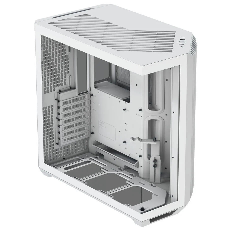 Obudowa APNX V1 Tempered Glass White (APCM-VI01003.21)