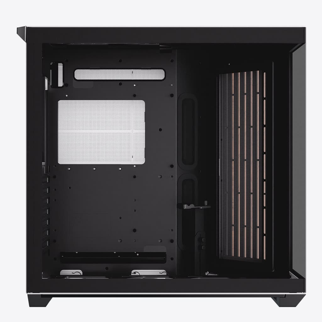 Obudowa APNX V1 Tempered Glass Wood Black White (APCM-VI01103.M1) Obudowa APNX V1 Tempered Glass Wood Black White (APCM-VI01103.M1)