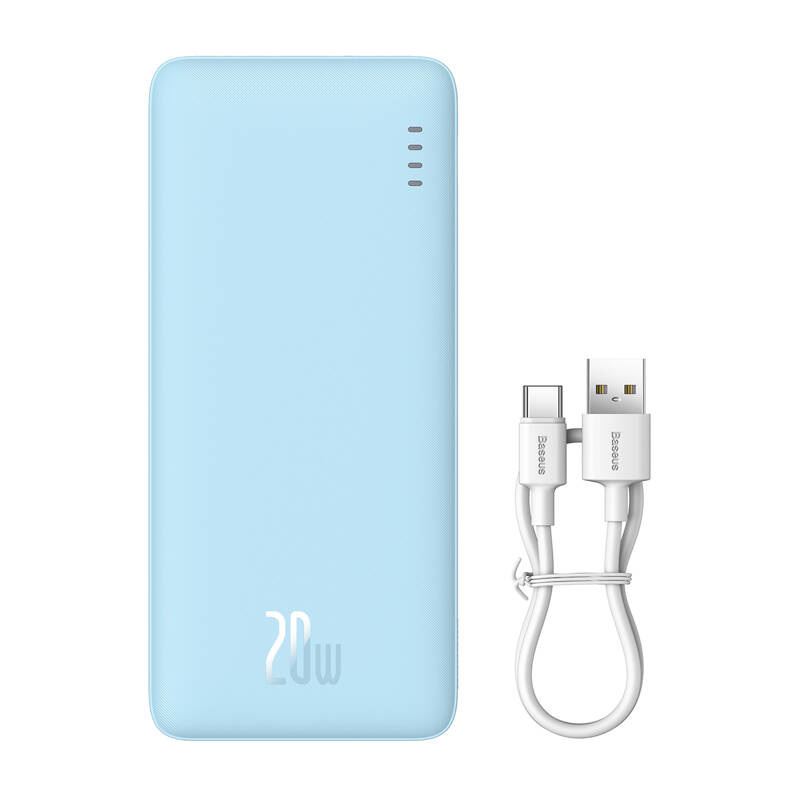 Powerbank Baseus Airpow 20000mAh 20W - niebieski
