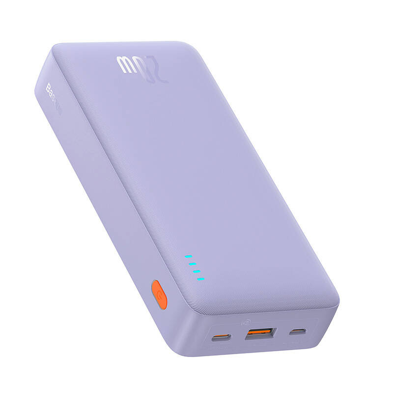 Powerbank Baseus Airpow 20000mAh 20W - fioletowy