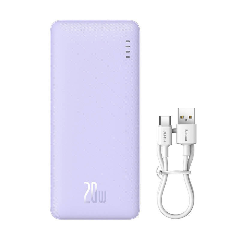 Powerbank Baseus Airpow 20000mAh 20W - fioletowy
