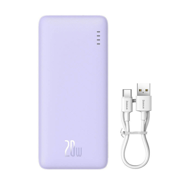 Zdjęcie produktu: Powerbank Baseus Airpow 20000mAh 20W - fioletowy