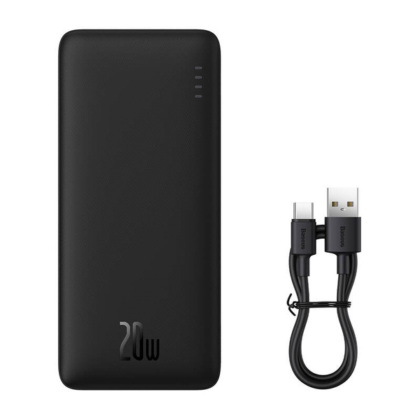 Zdjęcie produktu: Powerbank Baseus Airpow 10000mAh 20W - czarny Zdjęcie produktu: Powerbank Baseus Airpow 10000mAh 20W - czarny