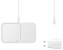 Miniatura zdjęcia: Samsung Wireless Charger Duo 15W + kabel + zasilacz biała