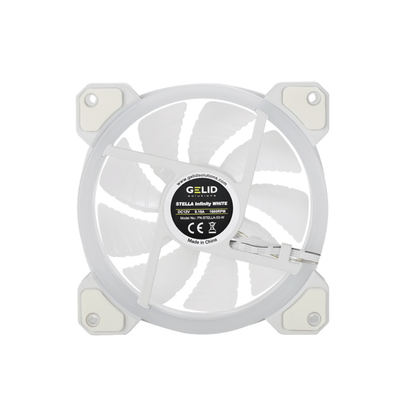 Wentylator Gelid Stella Infinity White ARGB 120mm (FN-STEELA-03-W)