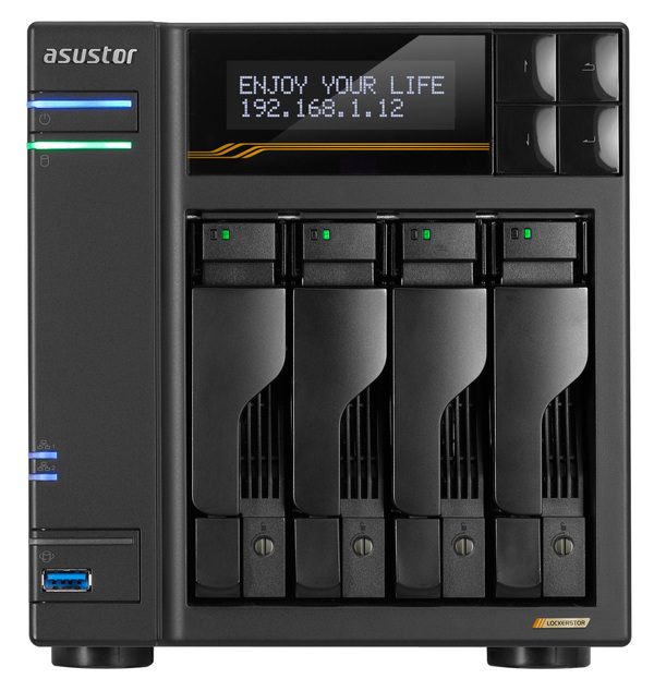 Zdjęcie produktu: Asustor LOCKERSTOR 4 Gen3 AS6804T 4-bay AMD V3C14 16GB Zdjęcie produktu: Asustor LOCKERSTOR 4 Gen3 AS6804T 4-bay AMD V3C14 16GB