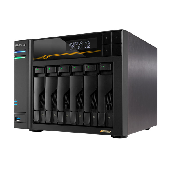Zdjęcie produktu: Asustor LOCKERSTOR 6 Gen3 AS6806T 6-bay AMD V3C14 16GB