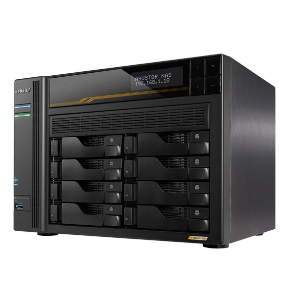 Zdjęcie produktu: Asustor LOCKERSTOR 8 Gen3 AS6808T 8-bay AMD V3C14 16GB Zdjęcie produktu: Asustor LOCKERSTOR 8 Gen3 AS6808T 8-bay AMD V3C14 16GB