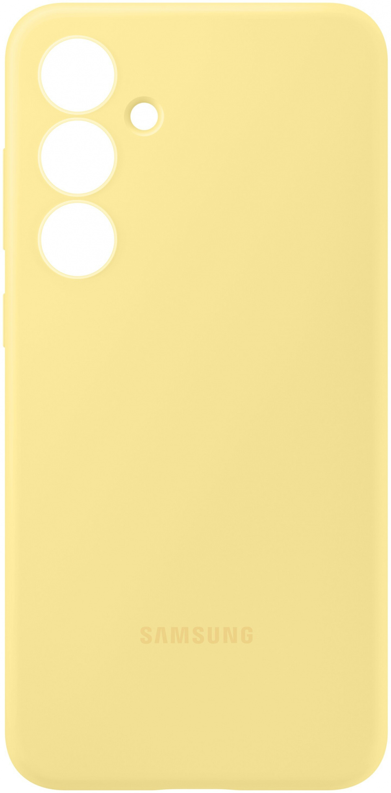 Etui Samsung Silicone Case EF-PS721CYEGWW do Samsung Galaxy S24 FE - żółte Etui Samsung Silicone Case EF-PS721CYEGWW do Samsung Galaxy S24 FE - żółte