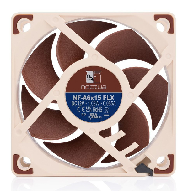 Zdjęcie produktu: Wentylator Noctua NF A6x15 FLX 60mm