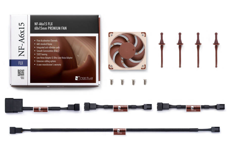 Zdjęcie produktu: Wentylator Noctua NF A6x15 FLX 60mm