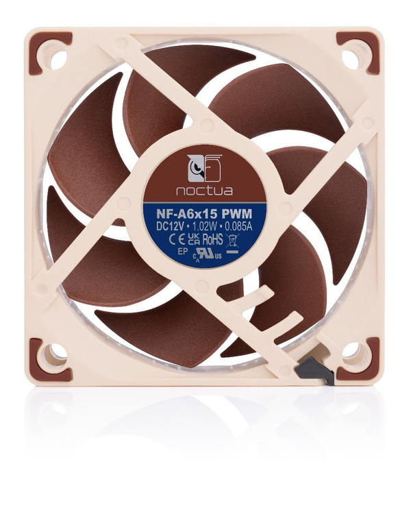 Zdjęcie produktu: Wentylator Noctua NF A6x15 PWM 60mm Zdjęcie produktu: Wentylator Noctua NF A6x15 PWM 60mm