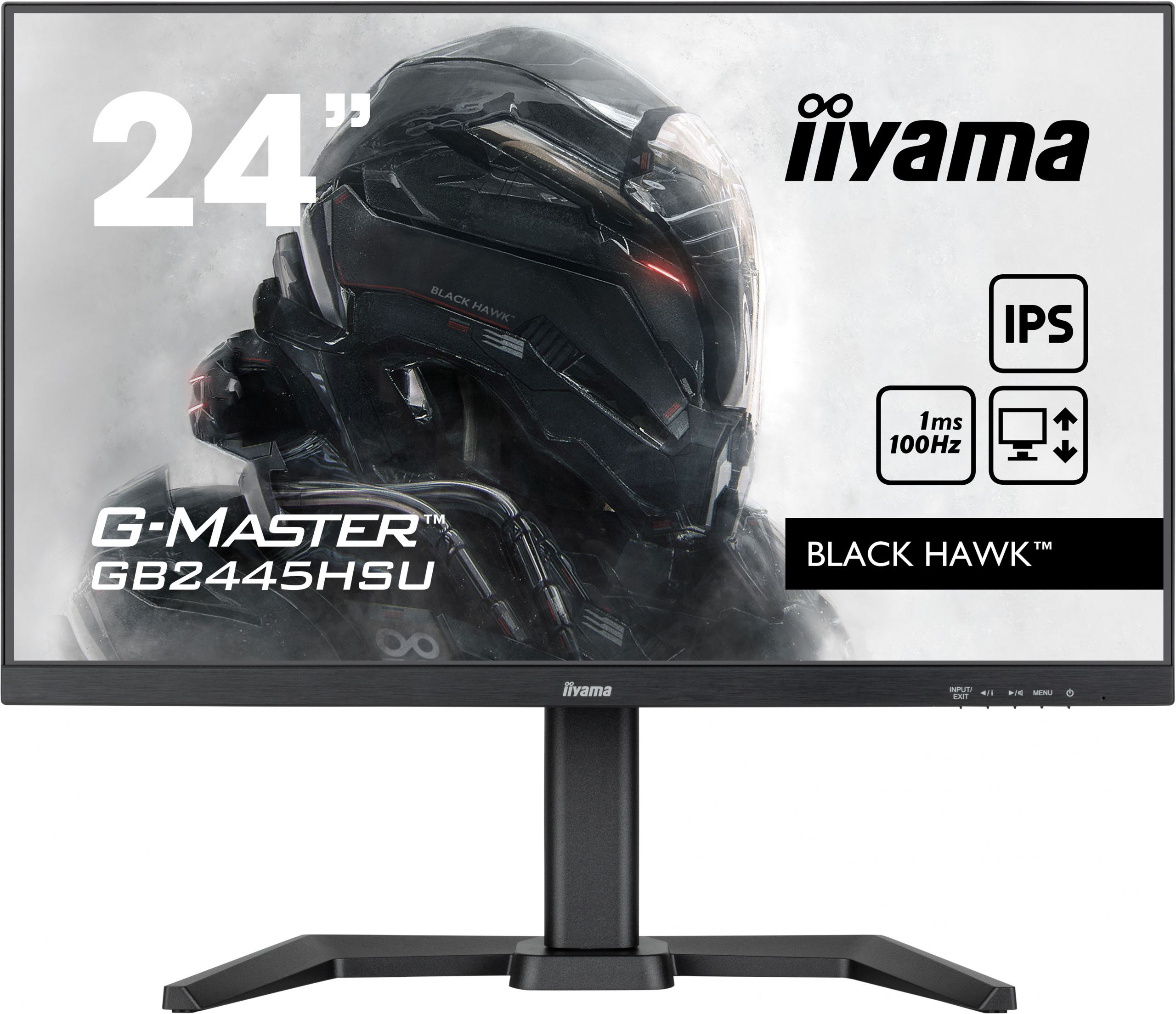 iiyama G-Master GB2445HSU-B1 Black Hawk 24