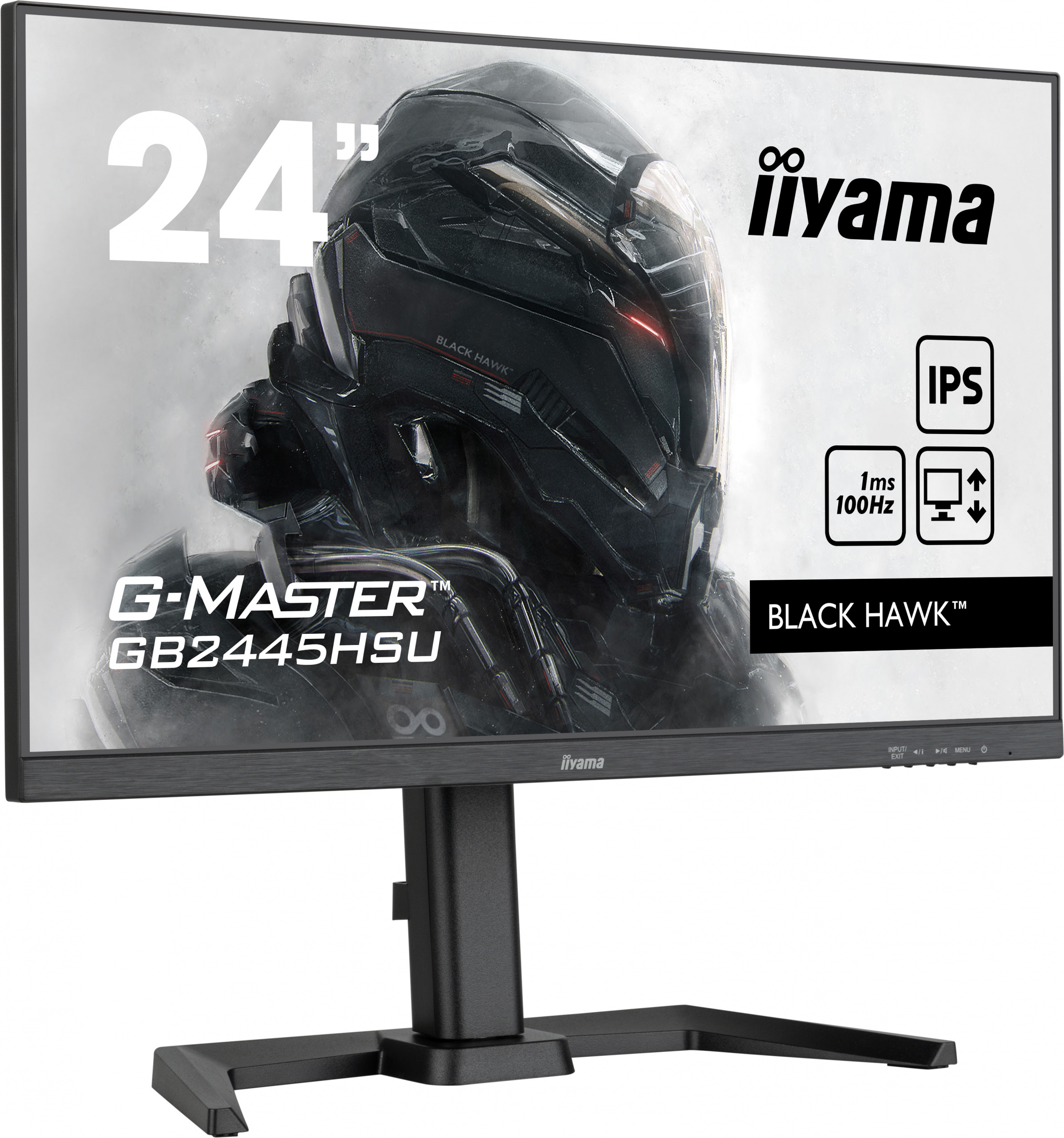 iiyama G-Master GB2445HSU-B1 Black Hawk 24