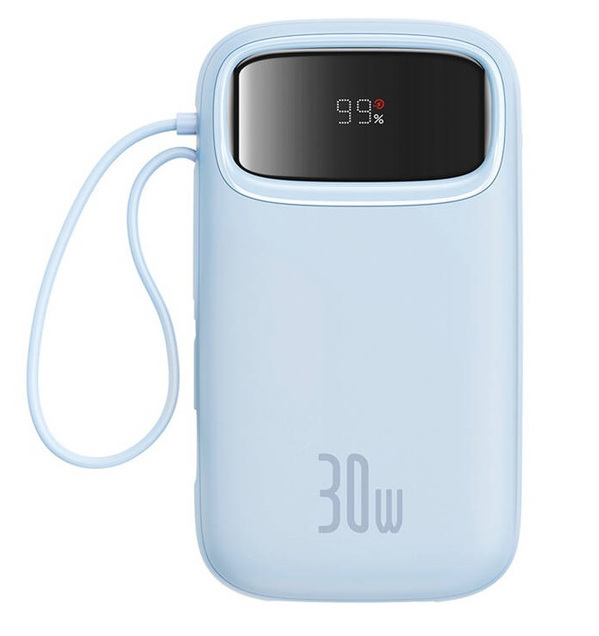 Zdjęcie produktu: Powerbank Baseus QPow 2 20000mAh 30W 2xUSB-C - niebieski