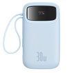 Powerbank Baseus QPow 2 20000mAh 30W 2xUSB-C - niebieski