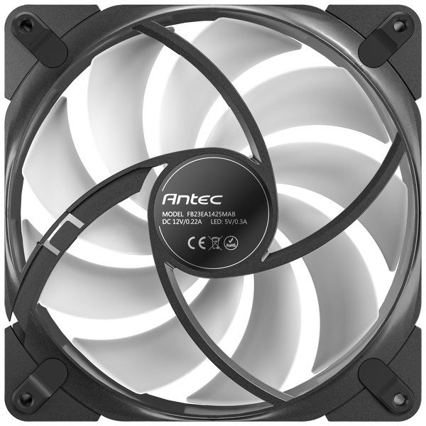 Zdjęcie produktu: Wentylator Antec Tranquil 140mm PWM ARGB Black (3szt z kontolerem)